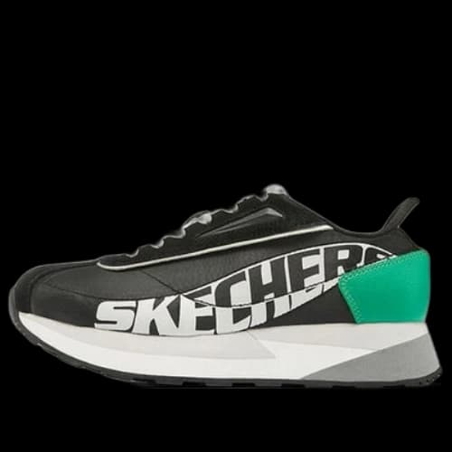 Skechers Heydayz Sport Shoes 'Black Green Grey' (Women's)
