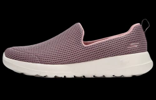 Skechers GO WALK Loafers Gray/Pink (Women's)