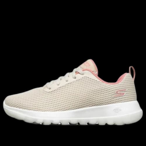 Skechers Go Walk Joy Running Shoes Ivory/Pink (Women's)