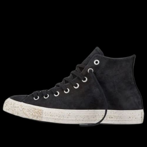 Converse Chuck Taylor All Star High Top Leather Trainers 'Black'