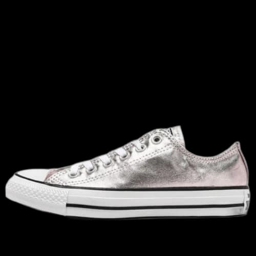 Converse Chuck Taylor All Star Canvas Shoes Silver