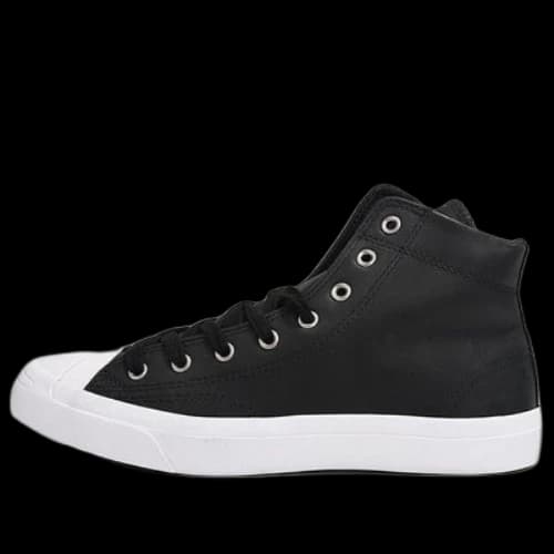 Converse Jack Purcell Hi Leather 'Black White'