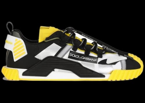 Dolce & Gabbana NS1 Low Top Yellow Black