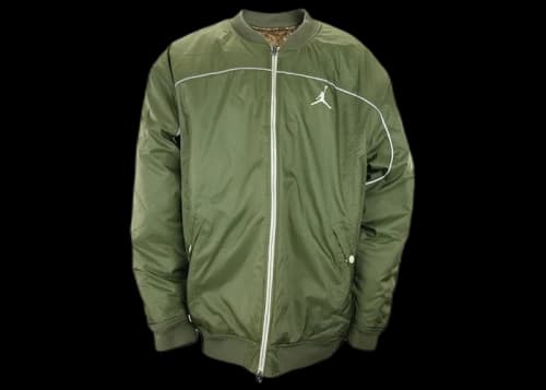 Jordan Aviator Reversible Jacket Green
