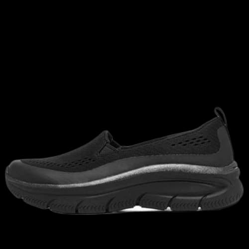 Skechers Modern Dlux Comfort Slip-On Sneaker 'Black White' (Women's)