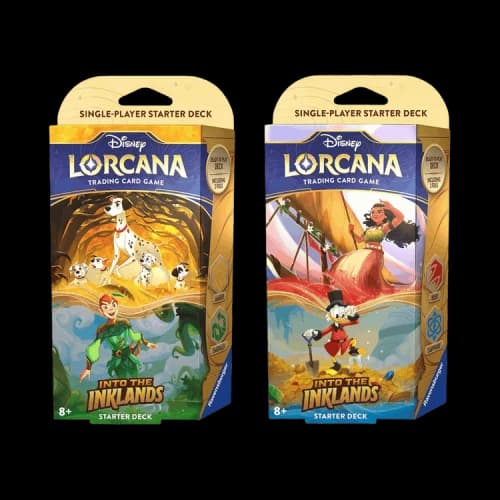 Disney Lorcana: Into The Inklands Starter Deck (Set Of 2)