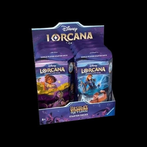 Disney Lorcana: Ursula's Return Starter Deck Display