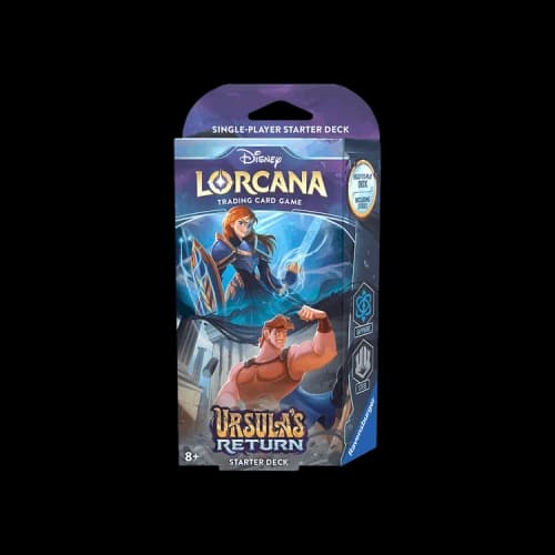 Disney Lorcana: Ursula's Return Starter Deck 'Sapphire & Steel'