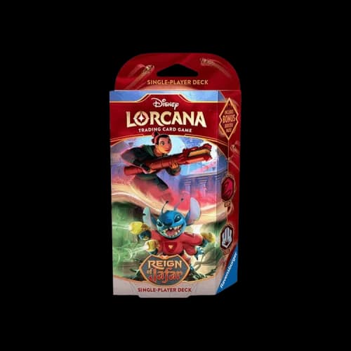 Disney Lorcana: Reign Of Jafar Starter Deck 'Ruby & Steel'