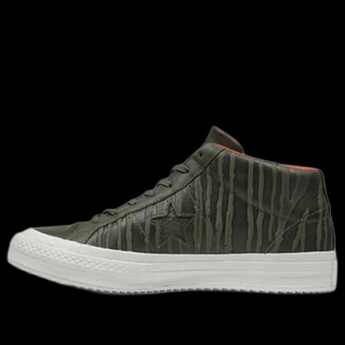 Converse One Star Mid Tops Green