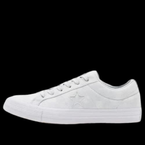 Converse One Star Low Tops Retro Skateboarding Shoes Unisex Light Blue