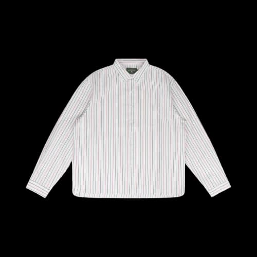 Denim Tears Pinstripe RBG Button Up 'Multicolor'