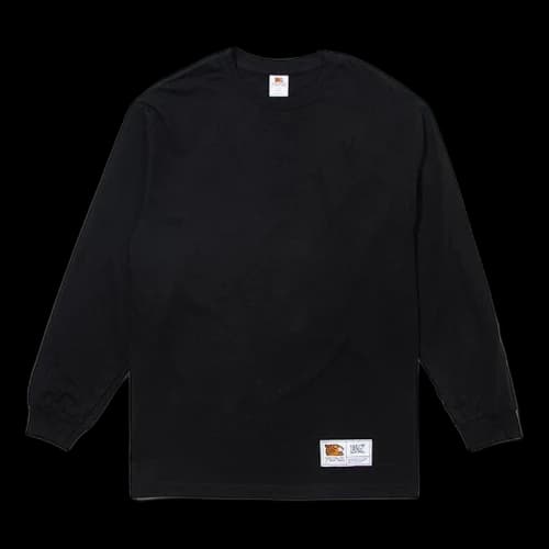 SOULGOODS Blank L/S T-Shirts Black