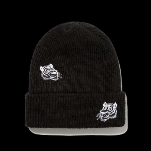 SOULGOODS 3rd Anniversary Tiger Head Beanie Black