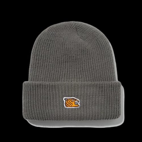 SOULGOODS Tiger Logo Beanie Grey