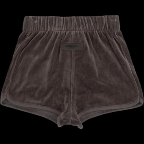 Fear of God Essentials Velour Beach Short 'Iron'
