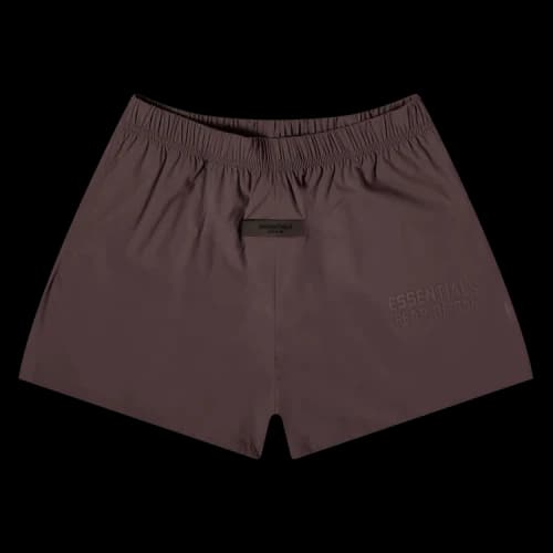 Fear of God Essentials Running Nylon Short 'Plum'