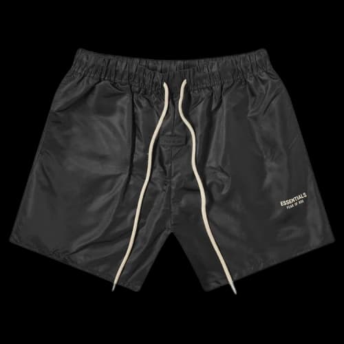 Fear of God Essentials Running Short 'Jet Black'