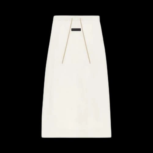 Fear of God Essentials Jersey Skirt 'Cloud Dancer'
