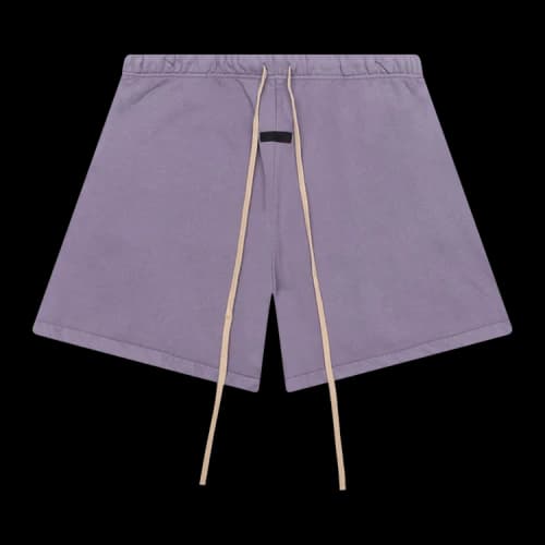 Fear of God Essentials Heavy Fleece Soccer Short 'Lavender'