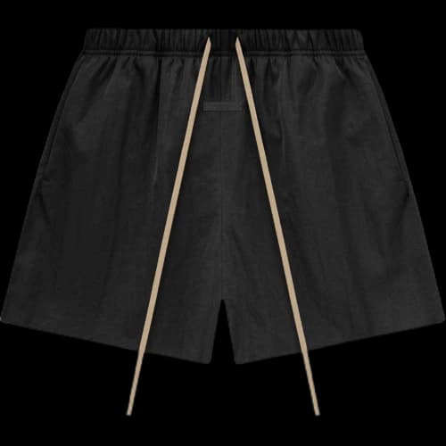 Fear of God Essentials Textured Nylon Soccer Short Black