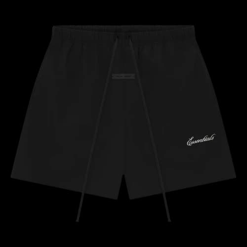 Fear of God Essentials Sporty Nylon Classic Short Jet Black