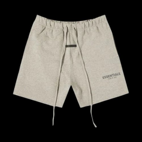 Fear of God Essentials Sweat Shorts 'Dark Heather Oatmeal'