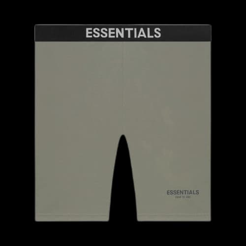 Fear of God Essentials Athletic Biker Short 'Gray Flannel'