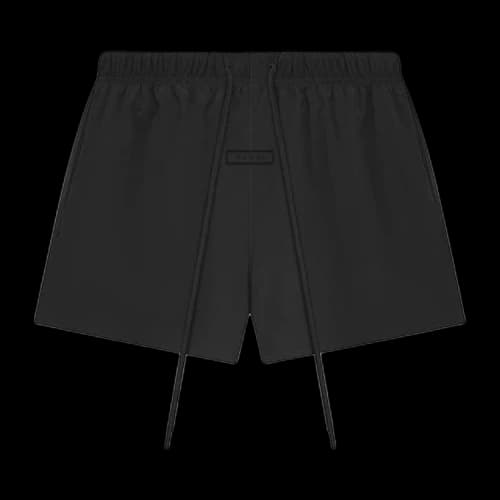 Fear of God Essentials Running Short 'Jet Black'