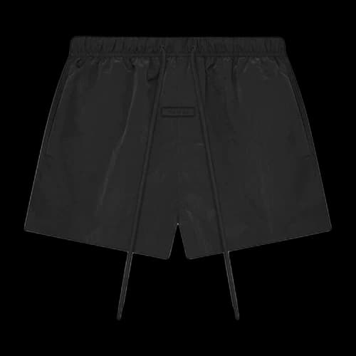 Fear of God Essentials Running Short 'Jet Black'