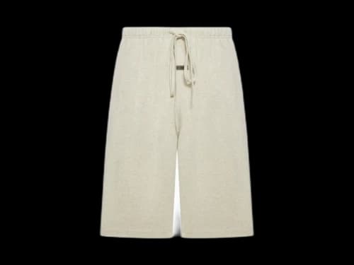 Fear of God Essentials Basketball Jersey Short Header Stone