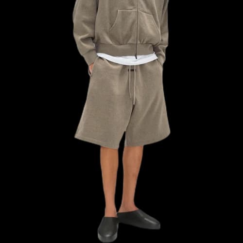 Fear of God Essentials Basketball Jersey Short Homestead Heater