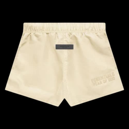 Fear of God Essentials Running Shorts 'Eggshell'