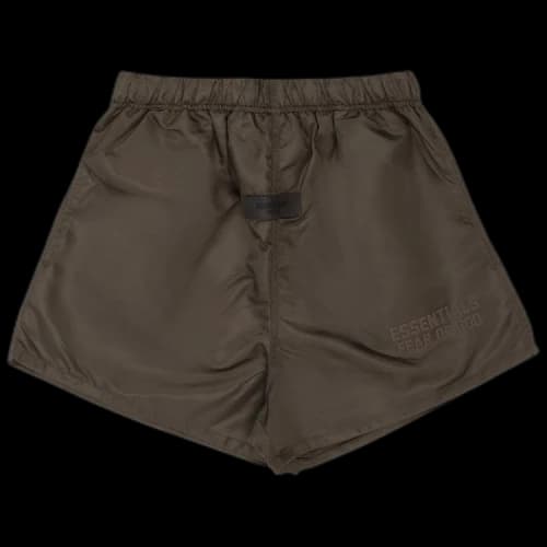Fear of God Essentials Running Shorts 'Off Black'