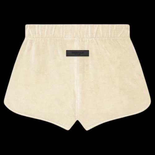Fear of God Essentials Velour Short 'Egg Shell'