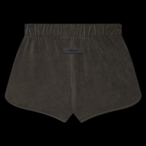 Fear of God Essentials Velour Short 'Off Black'