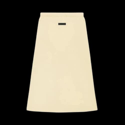 Fear of God Essentials Jersey Long Skirt 'Egg Shell'