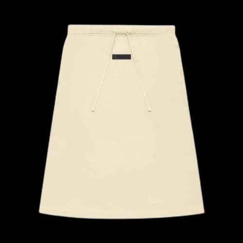 Fear of God Essentials French Terry Long Skirt 'Egg Shell'