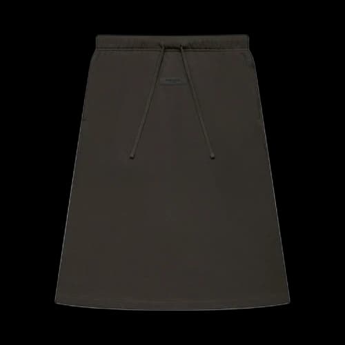 Fear of God Essentials French Terry Skirt 'Off Black'