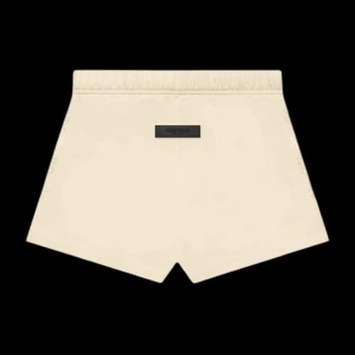 Fear of God Essentials Cotton Running Shorts 'Egg Shell'