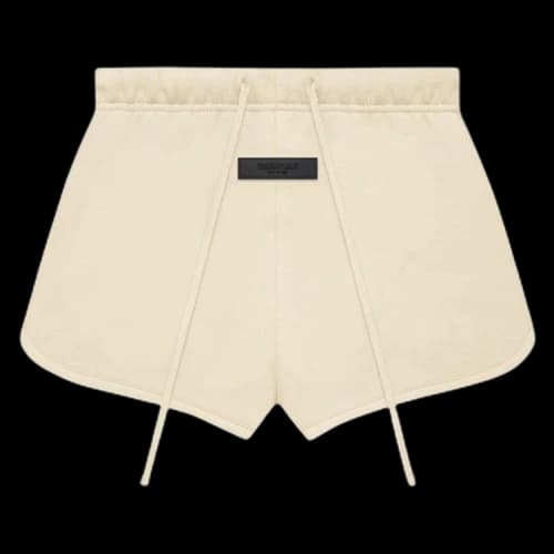 Fear of God Essentials Running Shorts 'Egg Shell'