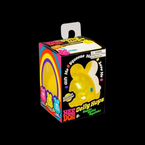 NeeDoh Jelly Hops Scented Bunny Squishy Fidget Toy 'Yellow'