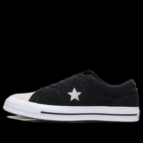 Converse One Star Black White