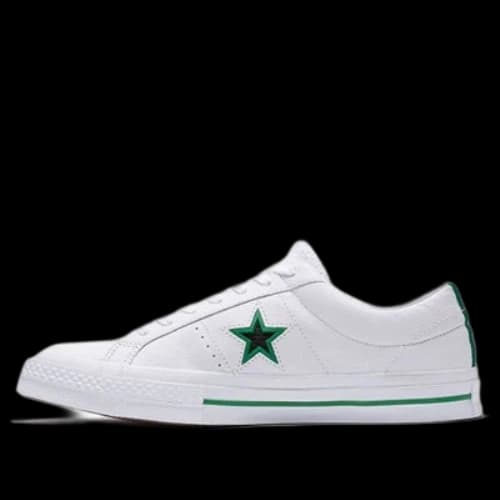 Converse One Star Ox Leather White/Green Original Style