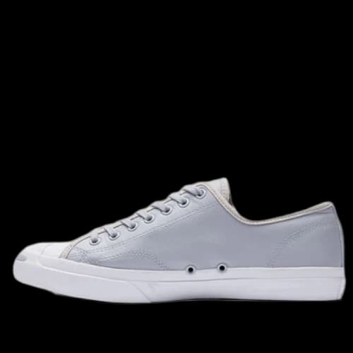 Converse Jack Purcell Leather Shoes Grey