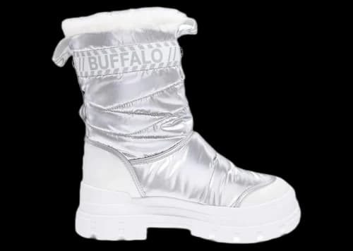 Buffalo Aspha Quilt Snowboot Silver (Women's)