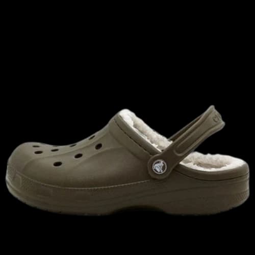 Crocs Classic Lined Clogs 'Walnut Oatmeal'