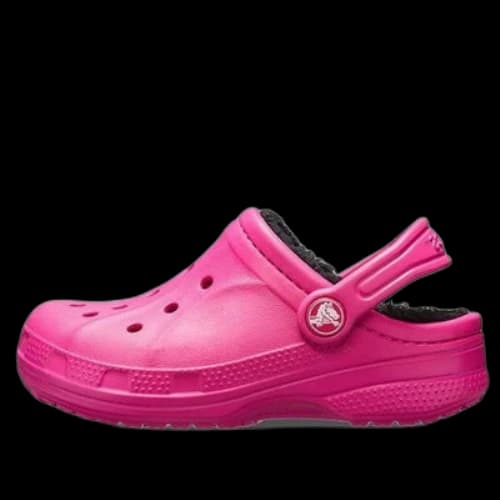 (GS) Crocs Ralen Lined Clogs 'Candy Pink Black'