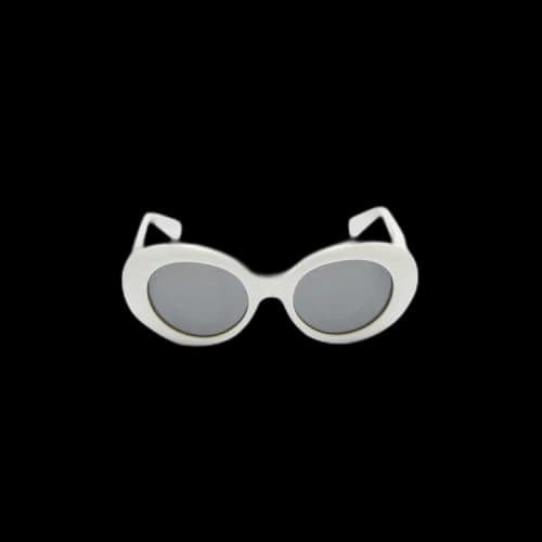 Acne Studios Mustang Sunglasses 'White'