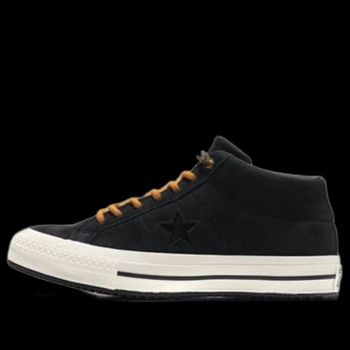 Converse one star Black/Yellow